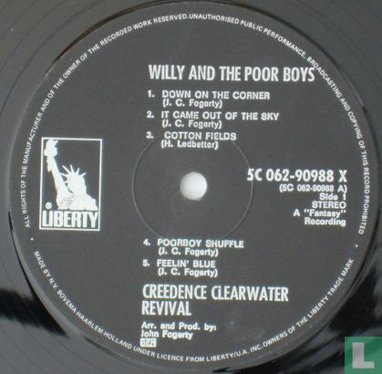 Willy and The Poor Boys - Afbeelding 3