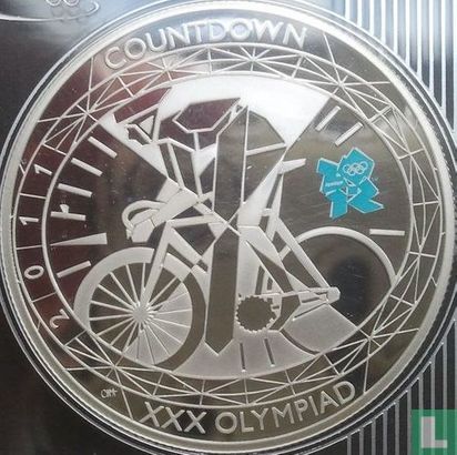 Verenigd Koninkrijk 5 pounds 2011 (PROOF - zilver) "Countdown to London 2012" - Afbeelding 1