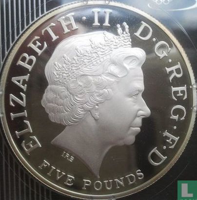 Verenigd Koninkrijk 5 pounds 2011 (PROOF - zilver) "Countdown to London 2012" - Afbeelding 2
