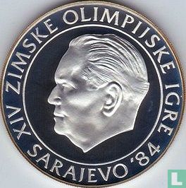 Joegoslavië 250 dinara 1984 (PROOF) "Winter Olympics in Sarajevo - Tito" - Afbeelding 2