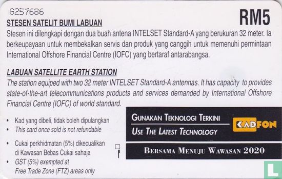 Stesen Satelit Bumi Labuan - Afbeelding 2