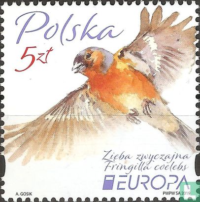 Europa - National birds 