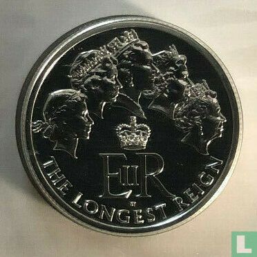 United Kingdom 20 pounds 2015 (folder) "Queen Elizabeth II - The longest Reigning Monarch" - Image 3