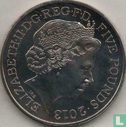 United Kingdom 5 pounds 2013 "60th anniversary Coronation of Queen Elizabeth II" - Image 1