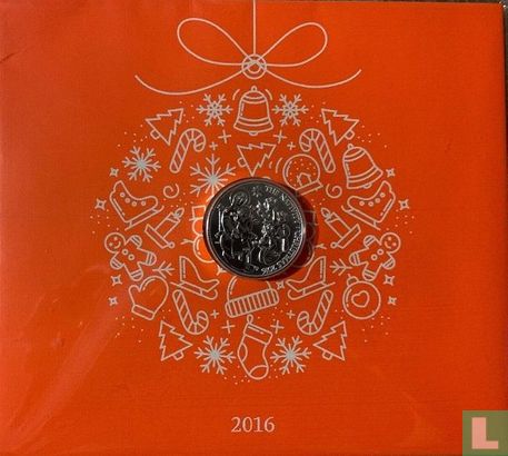 United Kingdom 20 pounds 2016 (folder) "The Gift of Christmas" - Image 1