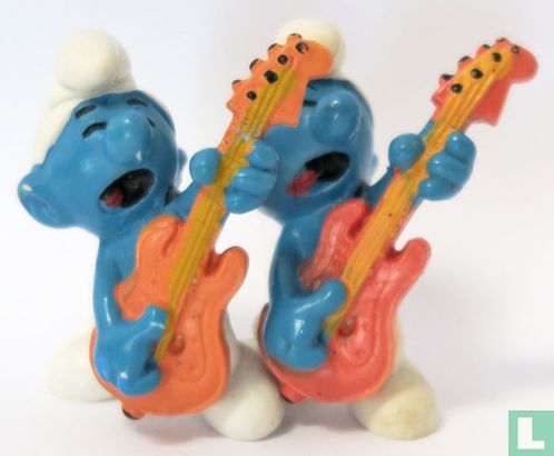 Rock & Roll Smurf  (oranje gitaar) - Afbeelding 3