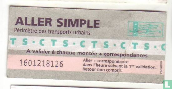CTS - Aller Simple - Afbeelding 1