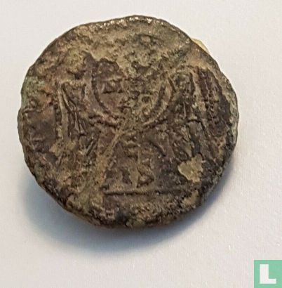 Römisches Reich Siscia 1 Follis (zwei Siege, Konstantin I) 318-319 n. Chr. - Bild 1