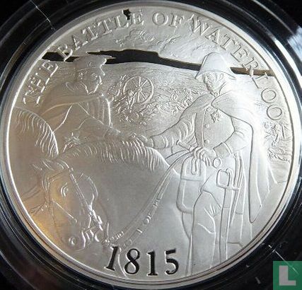 Royaume-Uni 5 pounds 2015 (BE - argent) "200th anniversary of the Battle of Waterloo" - Image 2