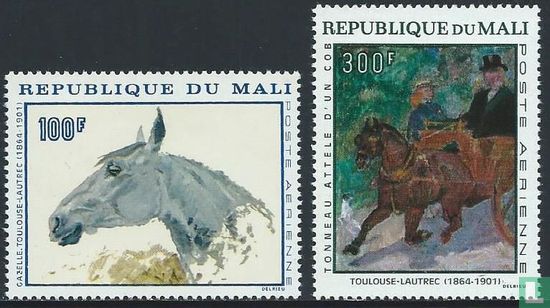 Paardenschilderijen van Toulouse-Lautrec