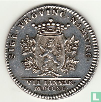 Namen vrij verklaard 1790 (zilver) - Image 1