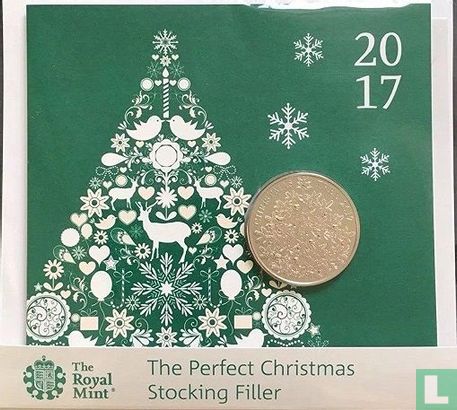 Vereinigtes Königreich 5 Pound 2017 (Folder) "Christmas tree" - Bild 1