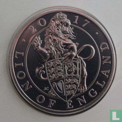 Vereinigtes Königreich 5 Pound 2017 (Folder) "Lion of England" - Bild 3