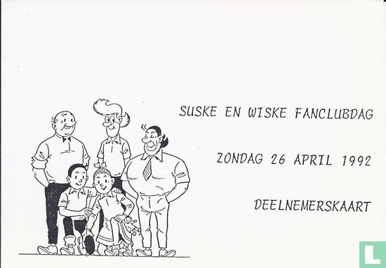 Suske en Wiske Fanclubdag 1992