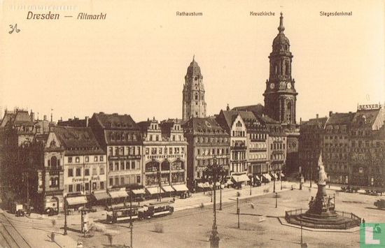 Dresden. Altmarkt - Afbeelding 1