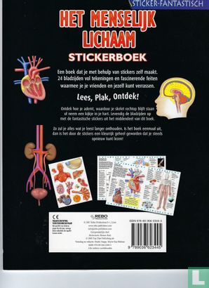 Het menselijk lichaam stickerboek - Afbeelding 2