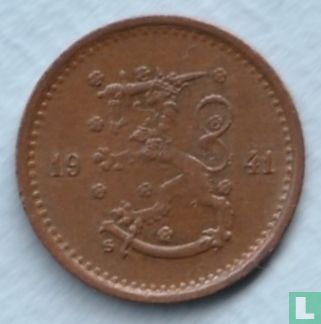 Finlande 50 penniä 1941 (partie du bras supérieur) - Image 1