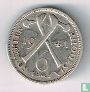 Zuid-Rhodesië 6 pence 1941 - Afbeelding 1