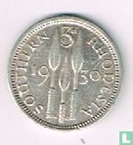 Südrhodesien 3 Pence 1936 - Bild 1