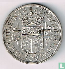 Southern Rhodesia ½ crown 1946 - Image 1
