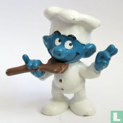 Cook Smurf with wooden spoon - Image 1
