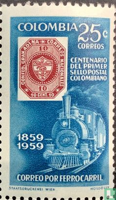 100 jaar postzegels 