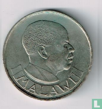 Malawi 1 kwacha 1971 "Introduction of decimal currency" - Afbeelding 2