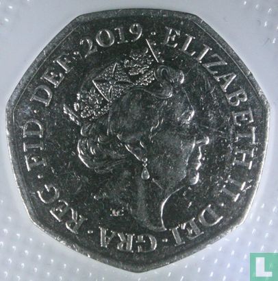 Royaume-Uni 50 pence 2019 - Image 1