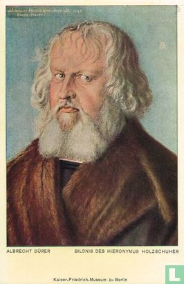 Albrecht Dürer. Bildnis des Hieronymus Holzschuher - Bild 1