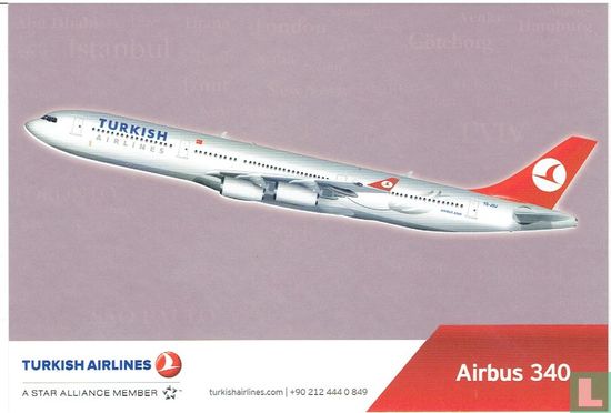 THY Turkish Airlines - Airbus A-340-300 - Bild 1