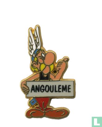 Asterix liftend naar Angouleme