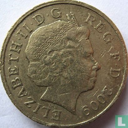 United Kingdom 1 pound 2009 - Image 1