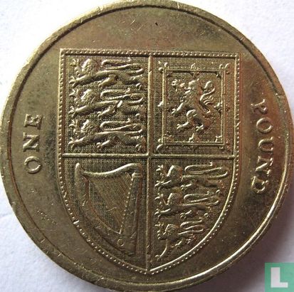 Verenigd Koninkrijk 1 pound 2012 - Afbeelding 2