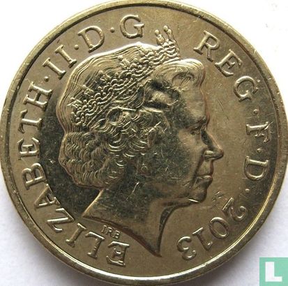 United Kingdom 1 pound 2013 - Image 1