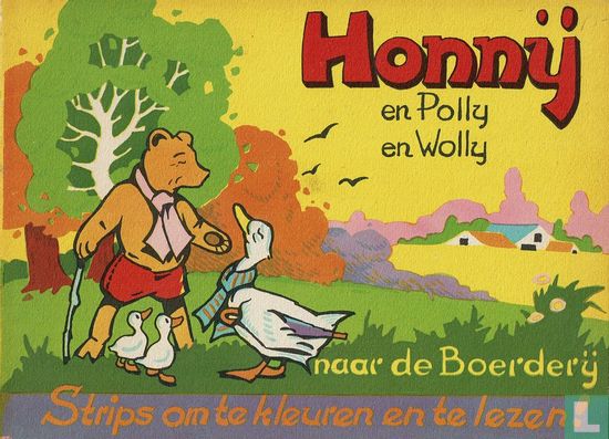 Honnij en Polly en Wolly naar de boerderij - Afbeelding 1