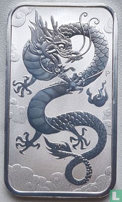 Australie 1 dollar 2019 "Chinese dragon" - Image 2