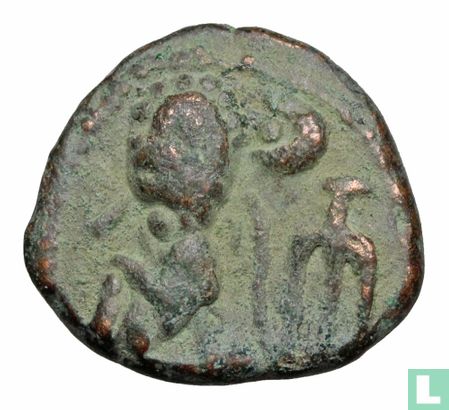 Elam (Elymais, Orodes I) - Parthische Rijk  1 dracme  80-75 BCE - Afbeelding 1