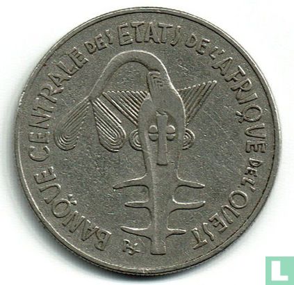 États d'Afrique de l'Ouest 100 francs 1980 - Image 2