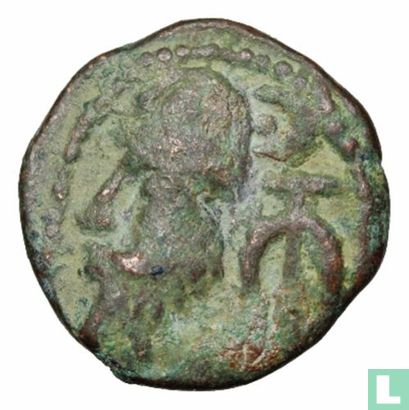 Elam (Elymais, Phraates) - Parthian Empire  1 drachme  168-168 BCE (dashed) - Afbeelding 1