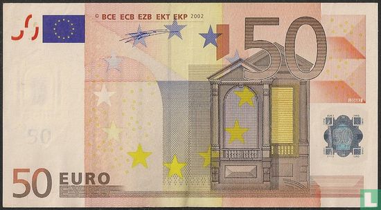 Zone euro 50 euros - Image 1