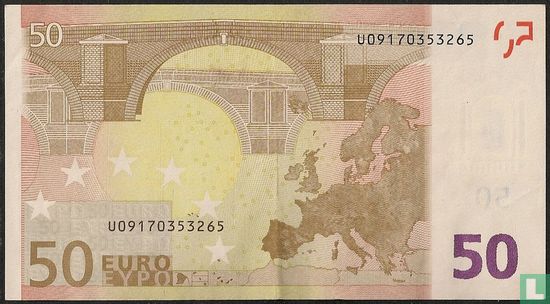 Zone euro 50 euros - Image 2