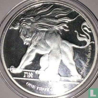 Niue 2 dollars 2018 "Roaring lion" - Image 2