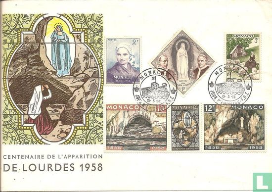 Apparition de la vierge Marie à Lourdes