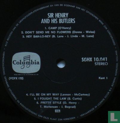 Sir Henry and His Butlers - Afbeelding 3