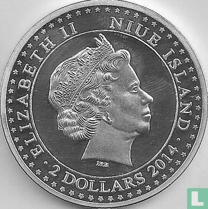 Niue 2 dollars 2014 (BE) "Soyouz" - Image 1
