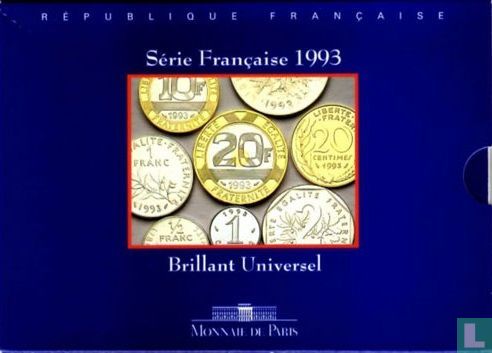Frankrijk jaarset 1993 - Afbeelding 1