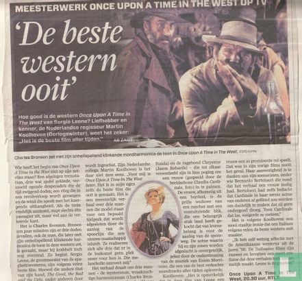 Meesterwerk Once Upon A Time in the West op tv - Image 1