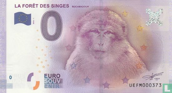 UEFM-1 Het apenbos Rocamadour - Afbeelding 1
