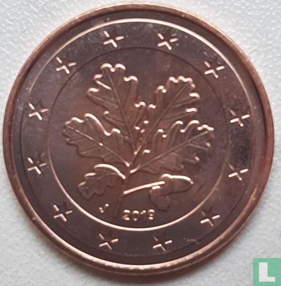 Duitsland 5 cent 2019 (J) - Afbeelding 1