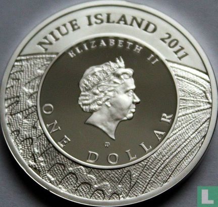 Niue 1 dollar 2011 (PROOF) "Papilio Machaon" - Afbeelding 1